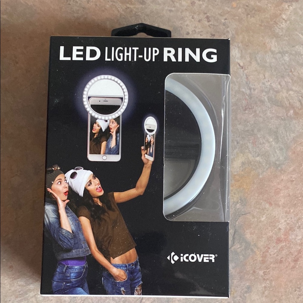 iCover LED Selfie Ring Light